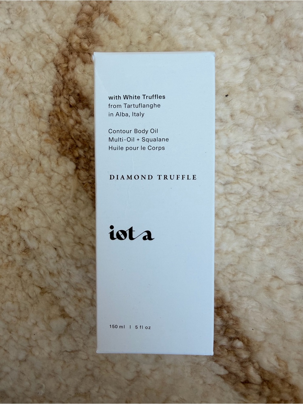 Diamond Truffle Contour Body Oil — White